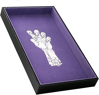 The Grinning Gargoyle TRY002 - Deluxe Claw of the Ghoul 12 Inch Dungeons Dice Rolling Tray for RPG and Tabletop Roleplaying Games - DnD Gaming Accessory