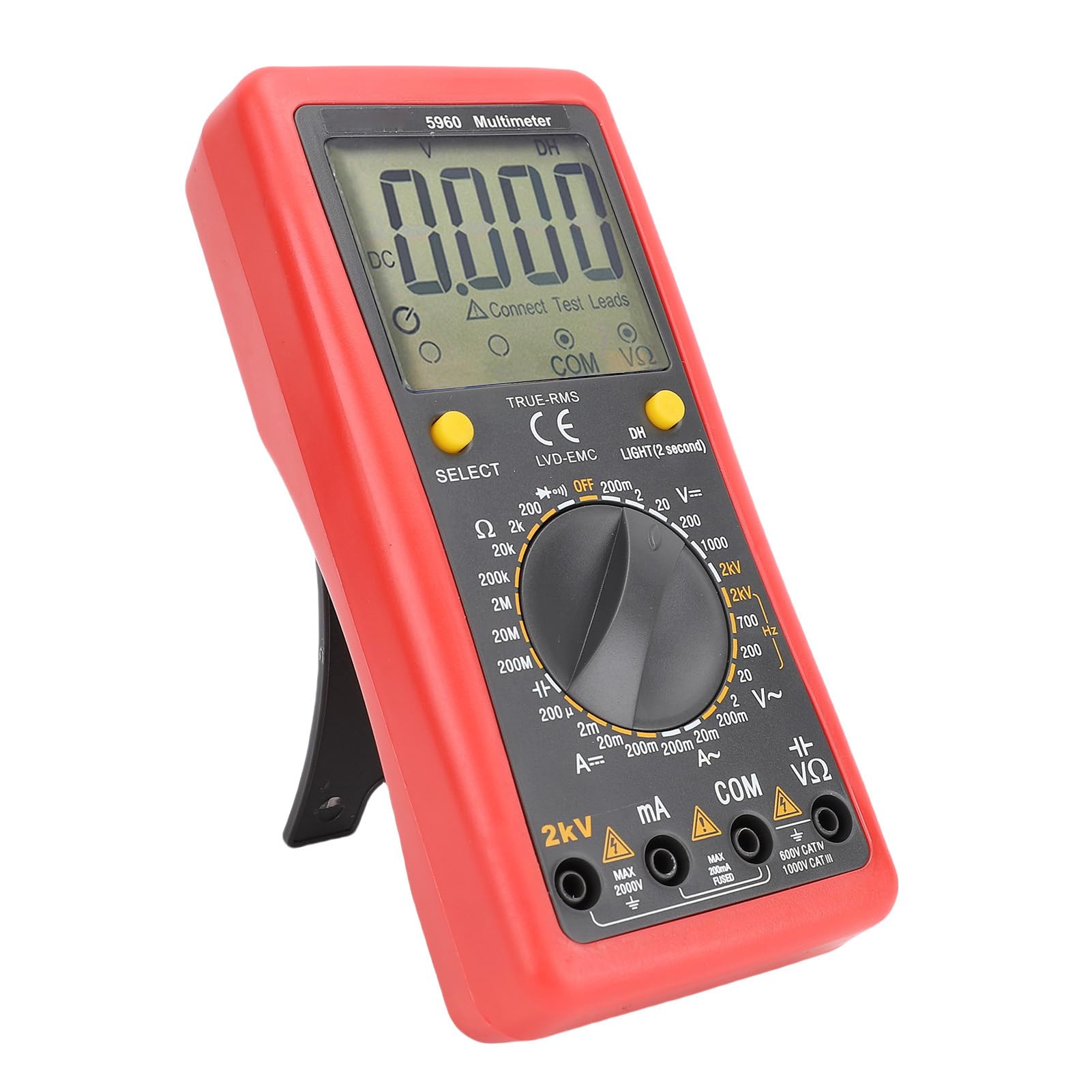 Generic Voltage Current Meter, Multimeter Anti Burning for Repair Maintenance