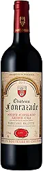 Vinho Tinto Francês Château Fonrazade Grand Cru Saint Emilion AOC 2019 750ml