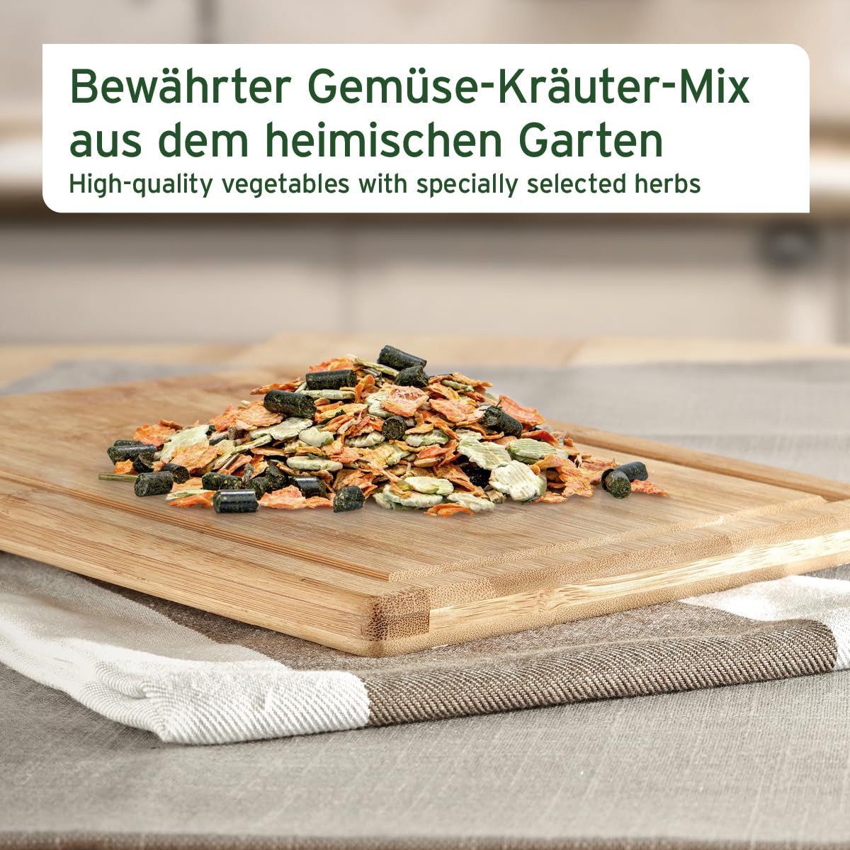 AniForte Barf Zusatz für Hunde Gemüse-Kräuter Vielfalt 5kg - Naturprodukt, Barf Ergänzungsfutter, getreidefrei, glutenfrei, Flocken ohne künstliche Zusätze, 100% Natur Ergänzung barfen, Futter