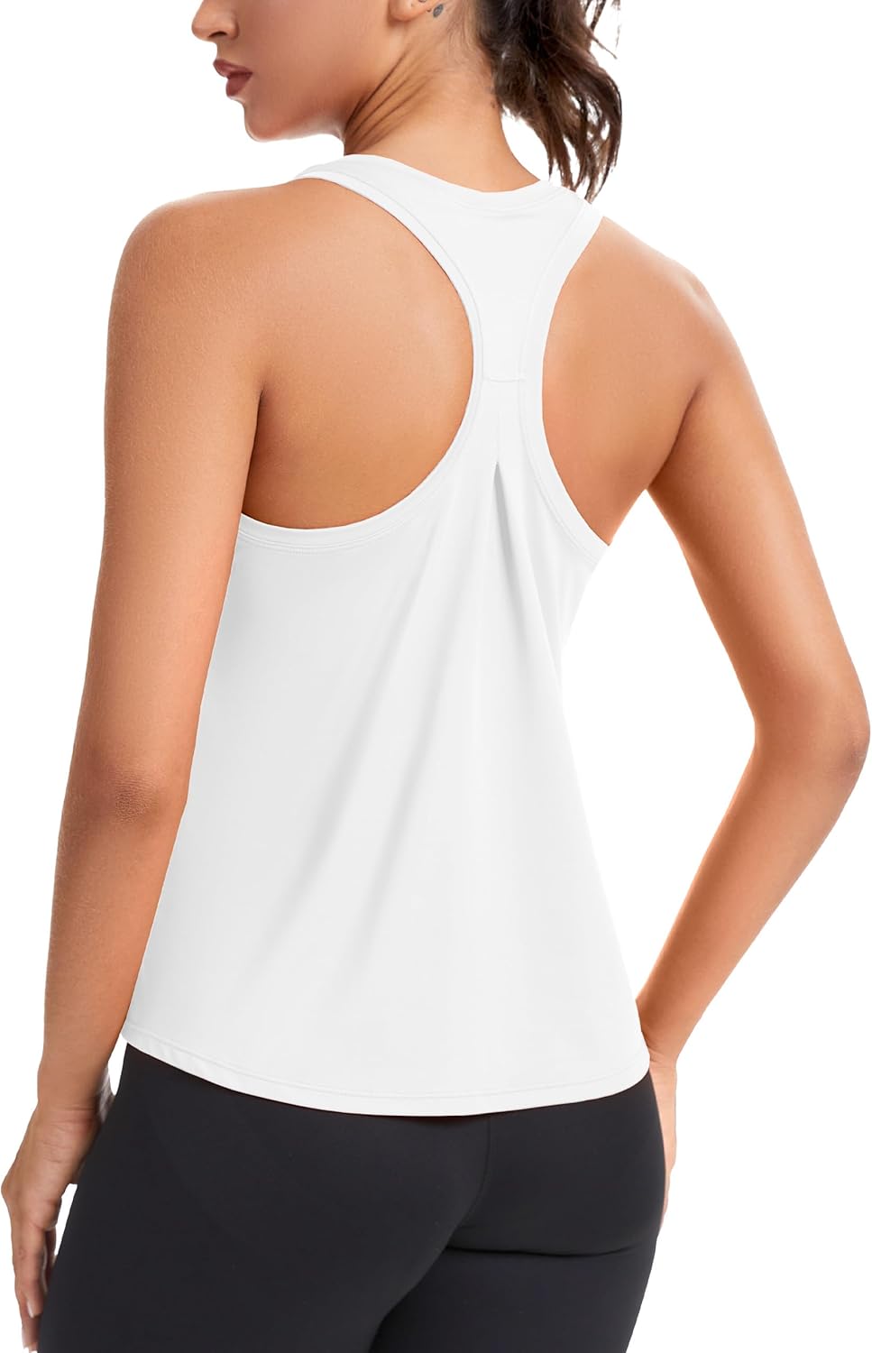 MathCat Women's Workout Tank Tops Racerback Sleeveless Tops Loose Fit Yoga Shirts Athletic Running Tank Top for Women