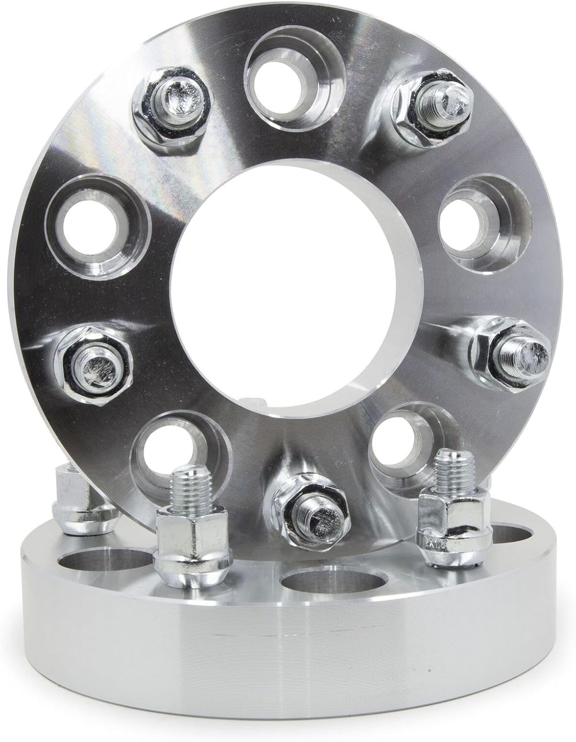 2 Wheel Spacers 5X4.5 to 5X4.5 1" Thick 1/2-20 Studs Front Left Rear Right Aluminum for Plymouth,for Dodge 74mm-Hub Bore 10 5450-5450A3