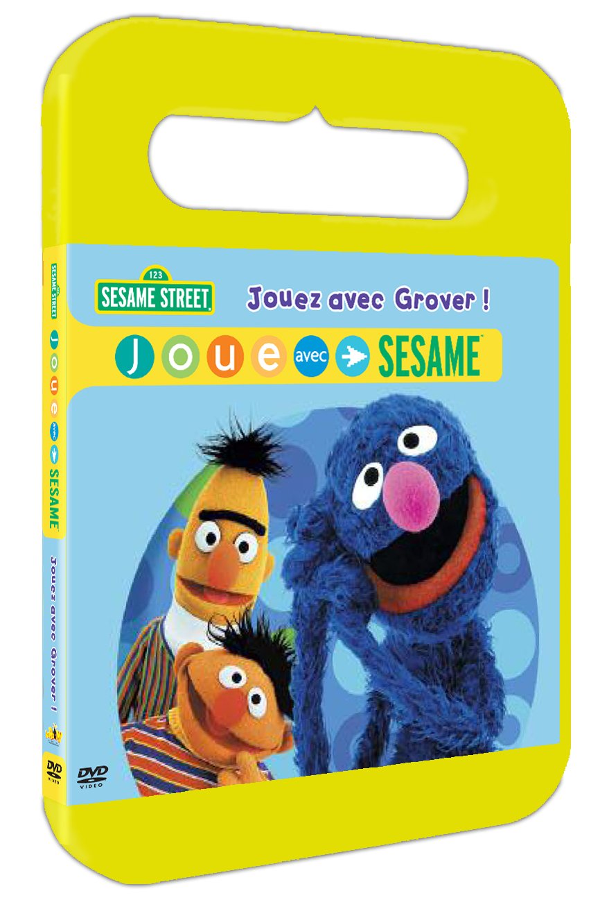 Joue avec Sesame: Joue avec Grover ! (Version française) [DVD]