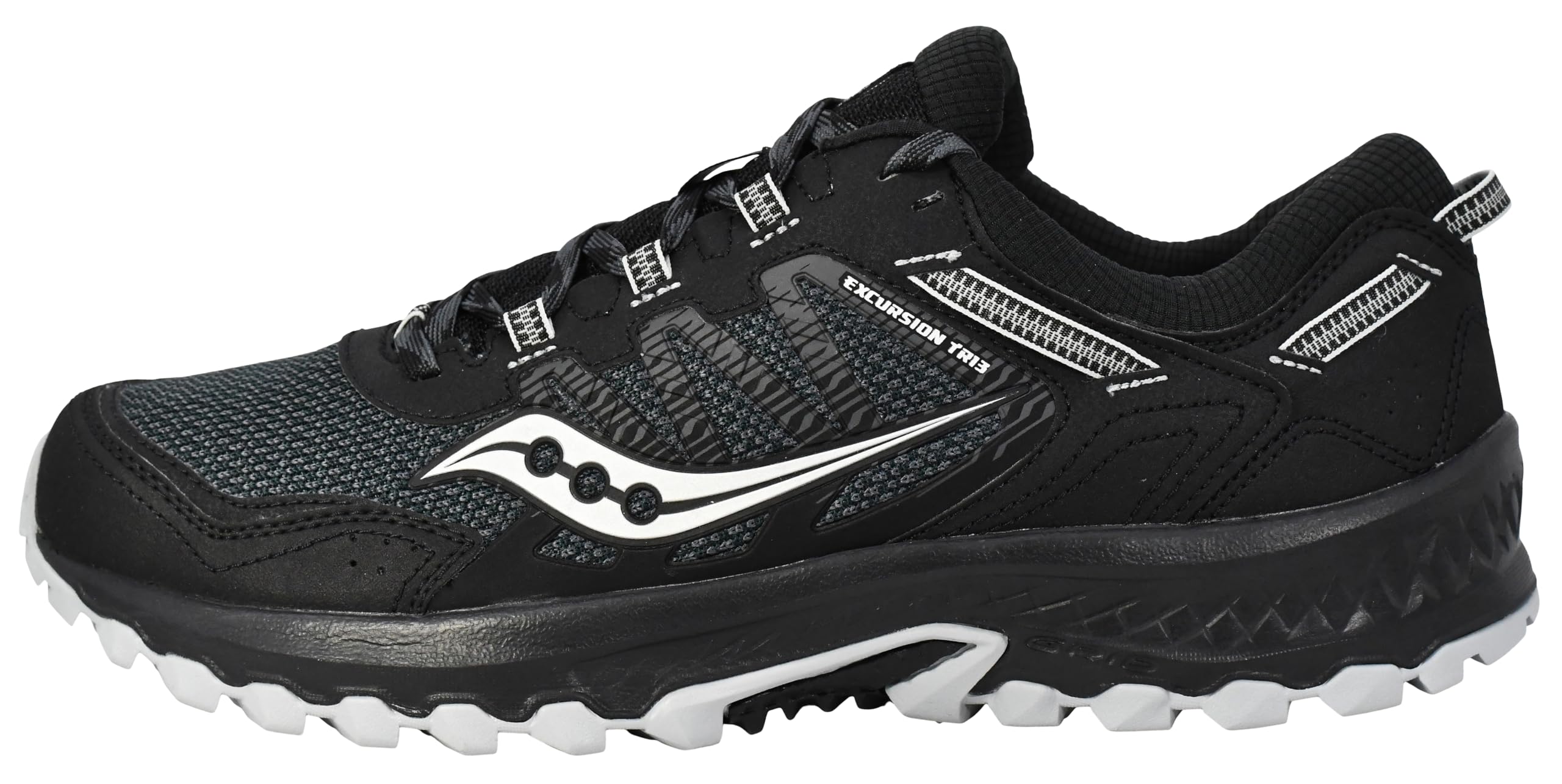 Saucony Męskie buty do biegania w terenie Excursion Tr 13, Czarny 1, 44.5 EU