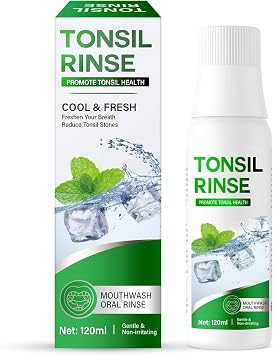 Tonsil Stone Remover, Natural Tonsil Stone Mouthwash to Help Soothe Tonsils, Eliminate Bad Breath & Ease Dry Mouth