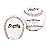 Rawlings | MLB Team Logo Baseball | Atlanta Braves | Official | White