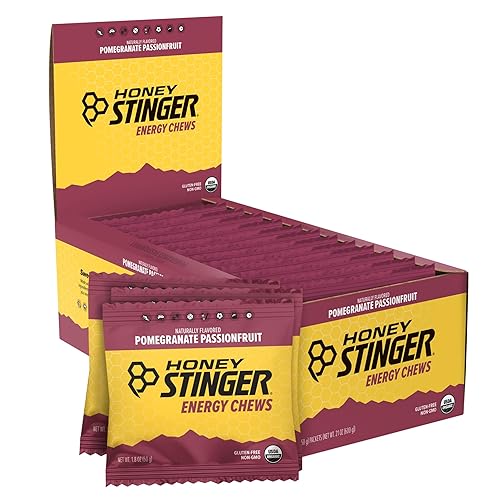 Licuado de frutas Honey Stinger orgánica para mascar 18 onzas empaque de 12 unidades Licuado de frutas Honey Stinger orgánica para mascar 18 onzas empaque de 12 unidades