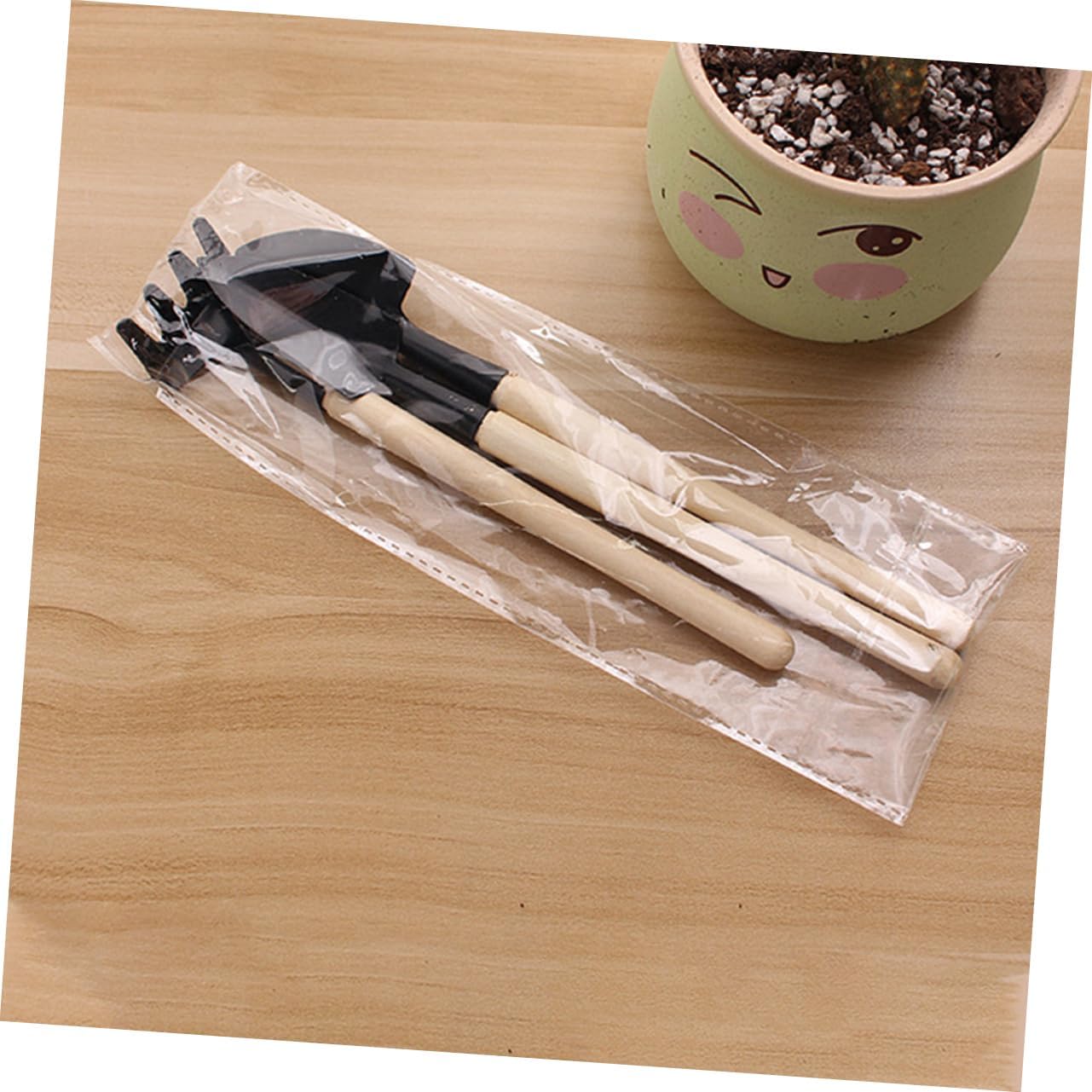 LIOOBO 1set Mini Garden Tools Set Mini Hand Planting Tools for Boys and Girls Lightweight Shovel Rake and Spade for Home Gardening and Flower Planting image 5