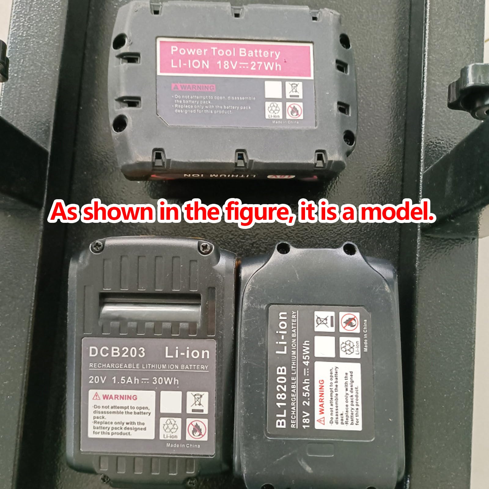 Adaptador convertidor de batería de varias marcas para equipos de energía, convertidor de construcción, enlace de batería negro