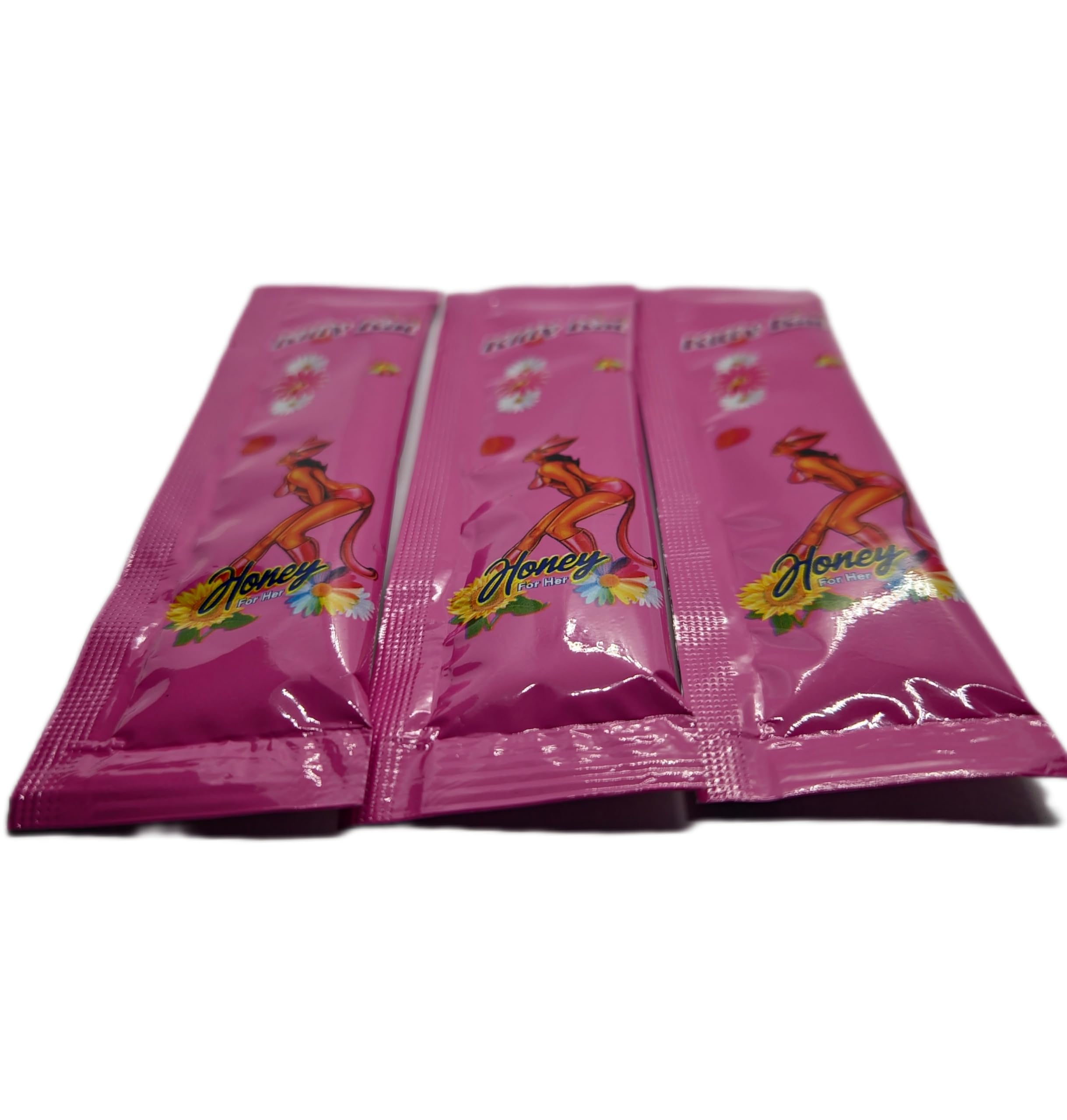 Pack of 3 Pink Kitty kat Honey for Her.for Women only (Honey)
