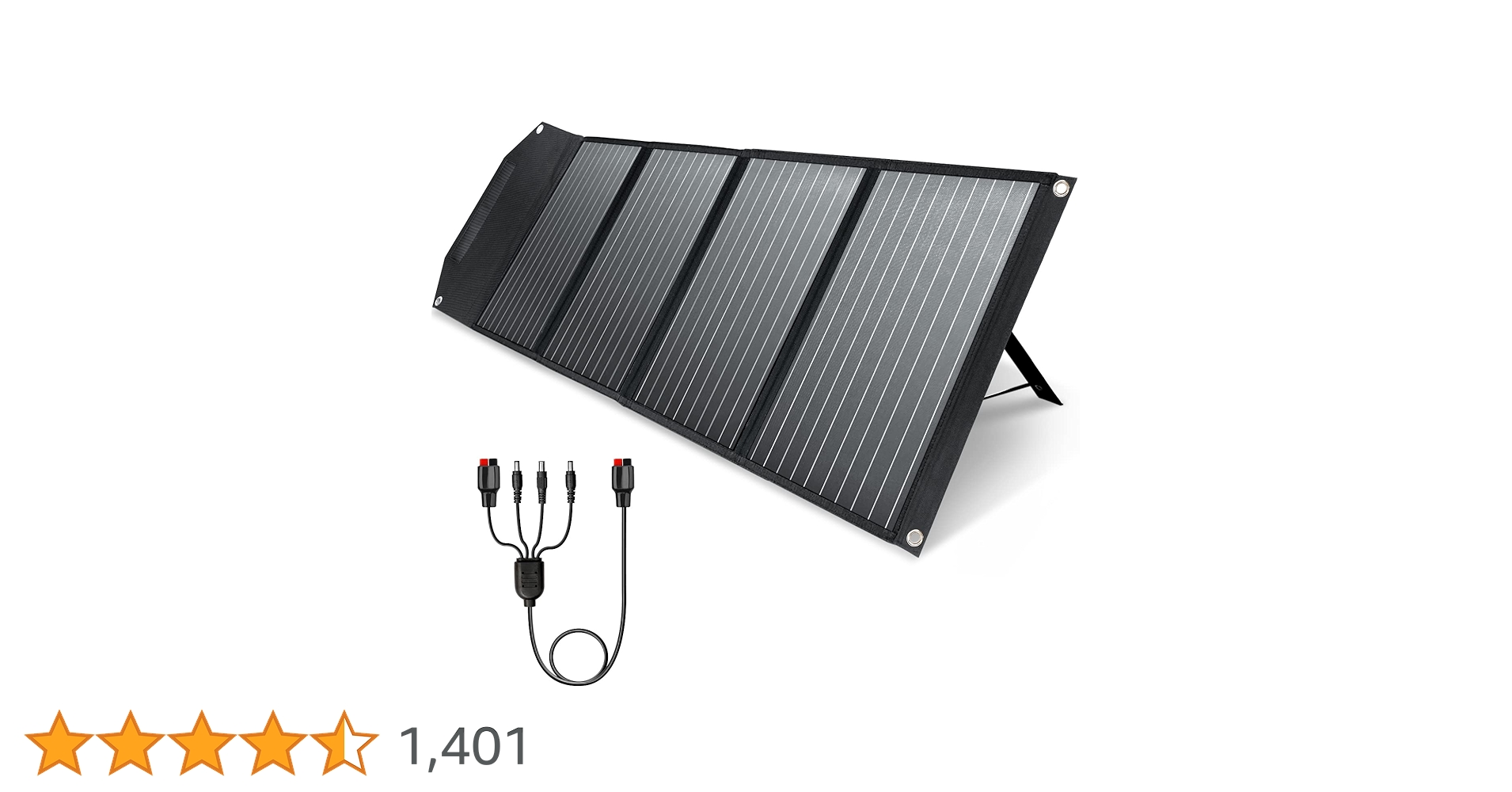 新品ROCKPALS ソーラーパネル 100W ソーラーチャージャー ETFE Amazon | ROCKPALS ソーラーパネル 100W 折りたたみ式 単結晶 高