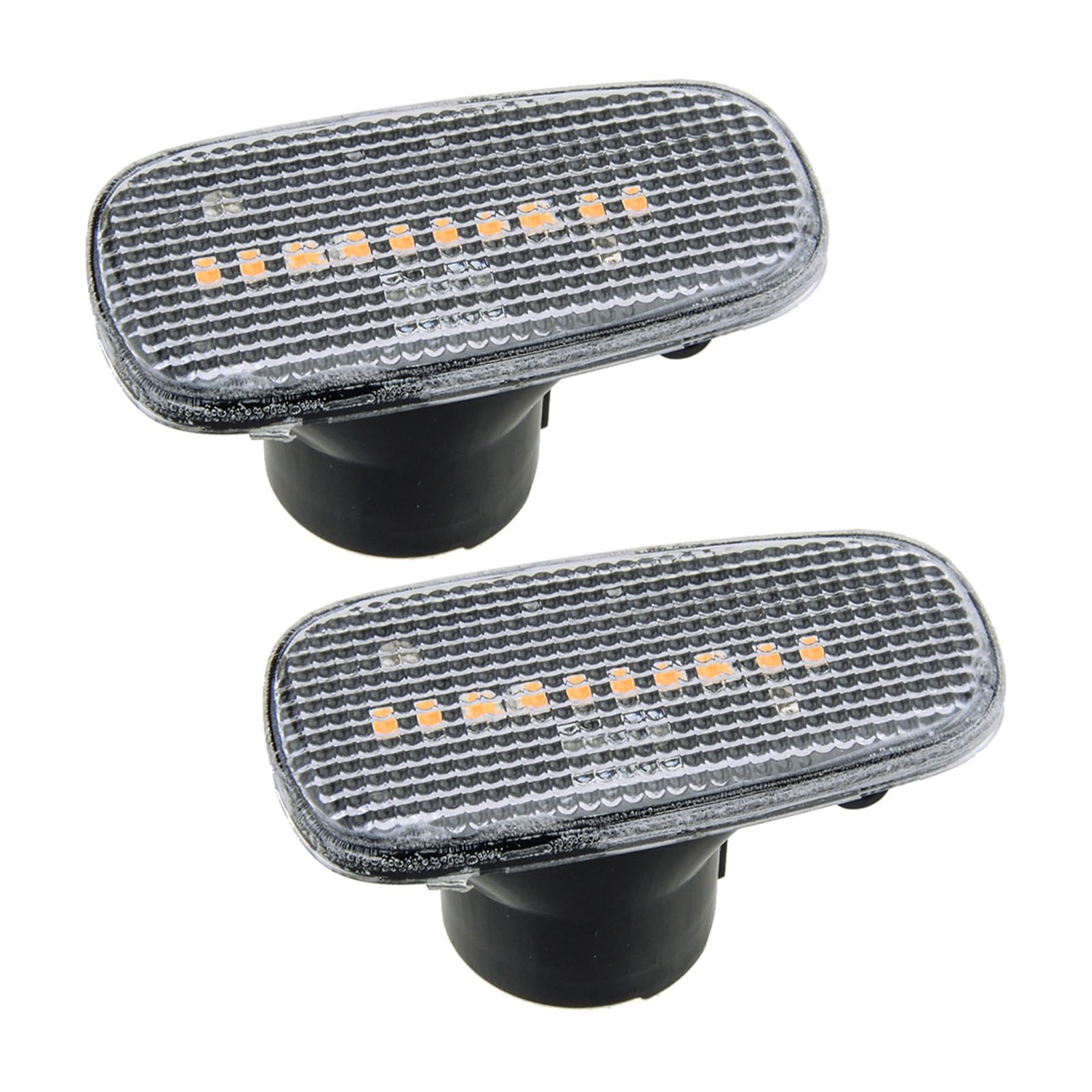 1 coppia anteriore lente trasparente parafango laterale dinamico indicatore di direzione luci lampeggianti 12V adatto for Lexus Scion XB 8173053011