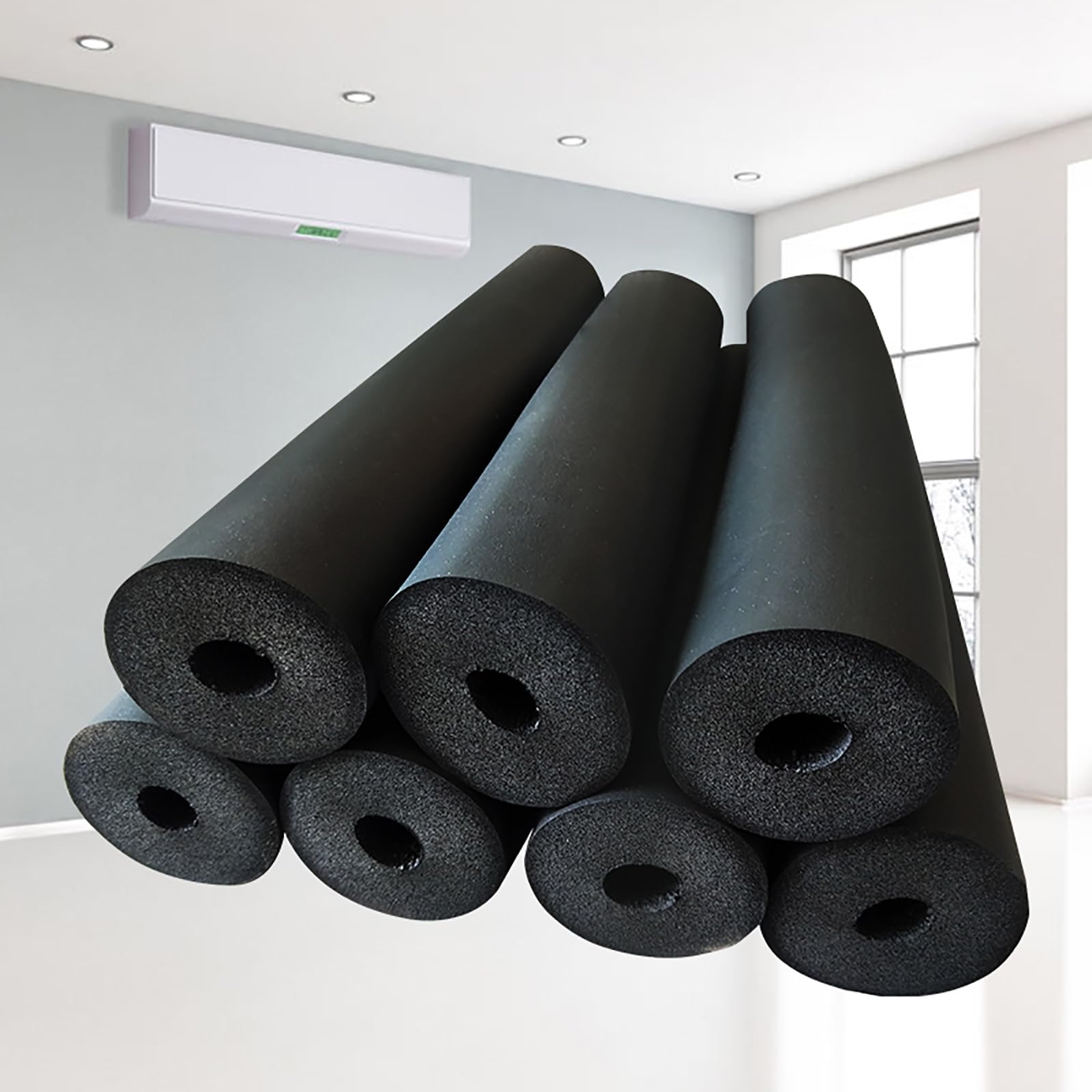 Amazon.co.jp: スポンジパイプ 潤滑 フォームパイプ絶縁 保温チューブ