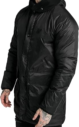 Silk silk parka jacket Clearance