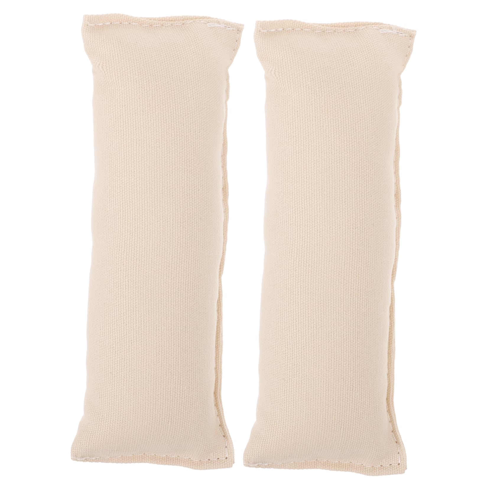 2pcs Cotton Elbow Wrist Pad Creamy White Slip Keyboard Mat Ergonomic Support for Computer Desk Office Use Relieves