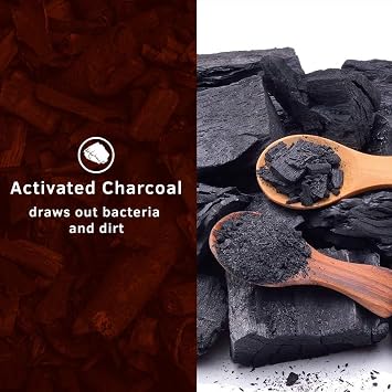 Ustraa Deo Soap For Men With Activated Charcoal, 3.5 Oz (Pack Of 8)