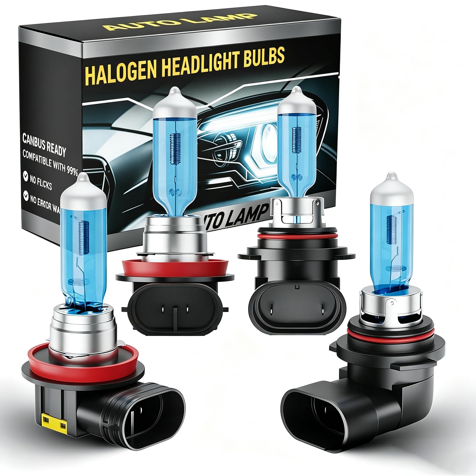 KZNANZN Camry Headlight Bulb Set