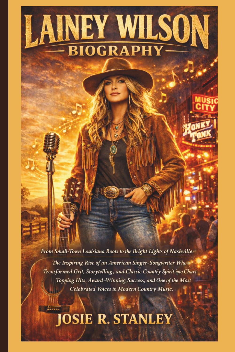 LAINEY WILSON BIOGRAPHY: From Small-Town Louisiana Roots to the Bright Lights of Nashville. The inspiring rise of an American singer-songwriter who ... chart-topping hits, award-winning success,