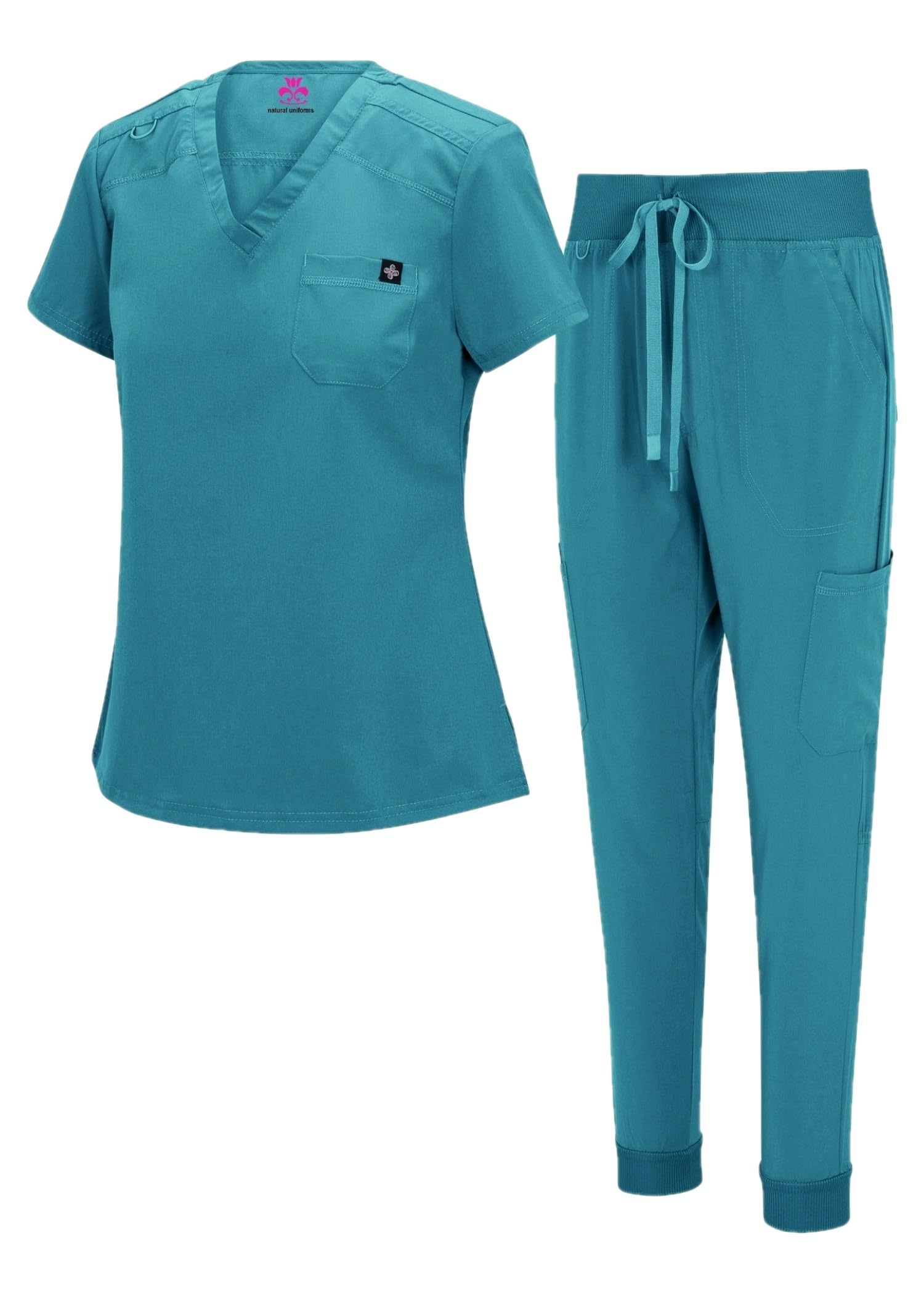 Natural Uniforms Yoga Jogger Scrub Set