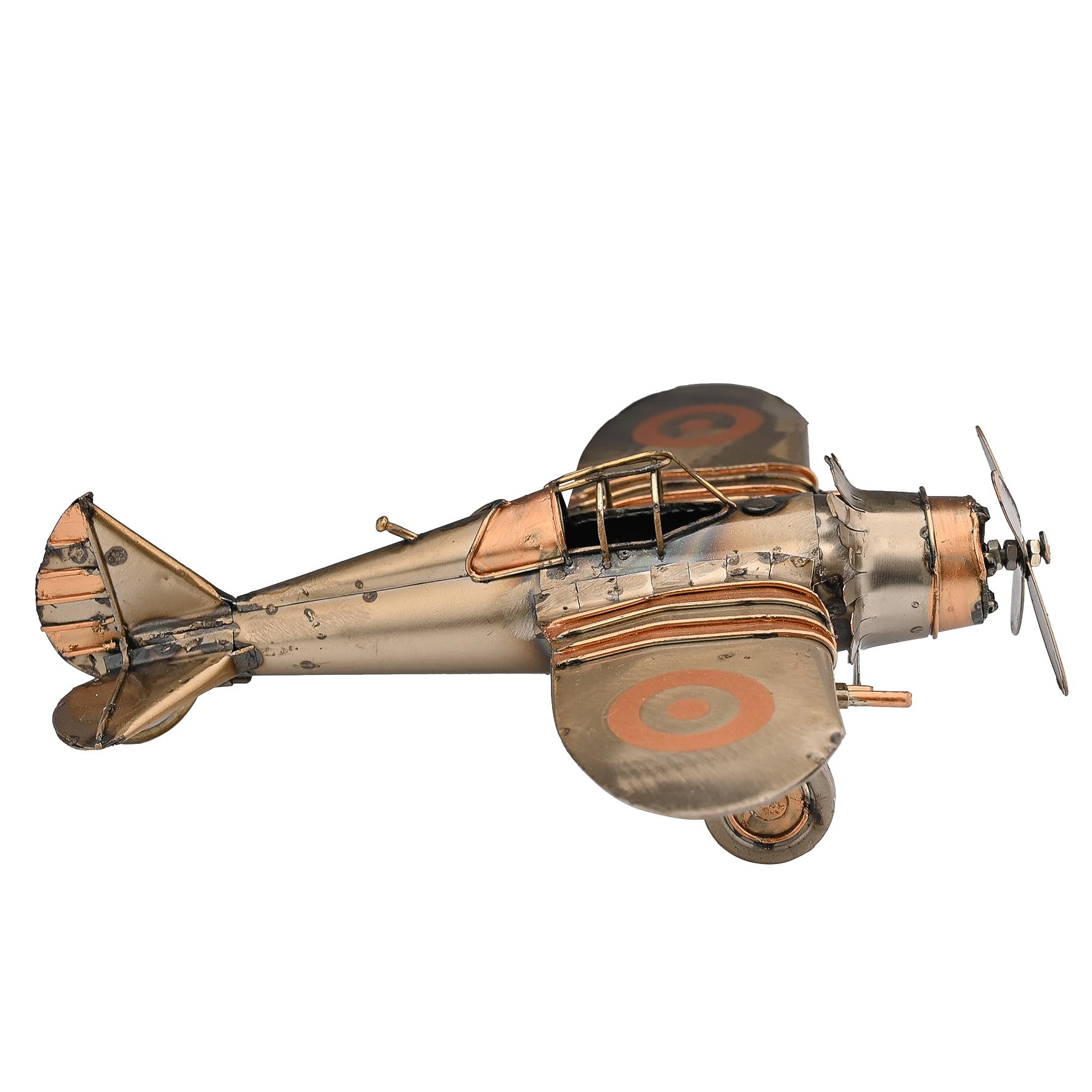 Harvey Makin - Metal Rustic Plane Ornament - WW2 Aviation Inspired