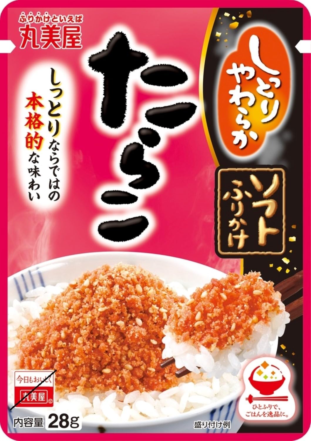 Amazon.co.jp: 丸美屋 ソフトふりかけ たらこ 28g×10袋 : 食品・飲料・お酒