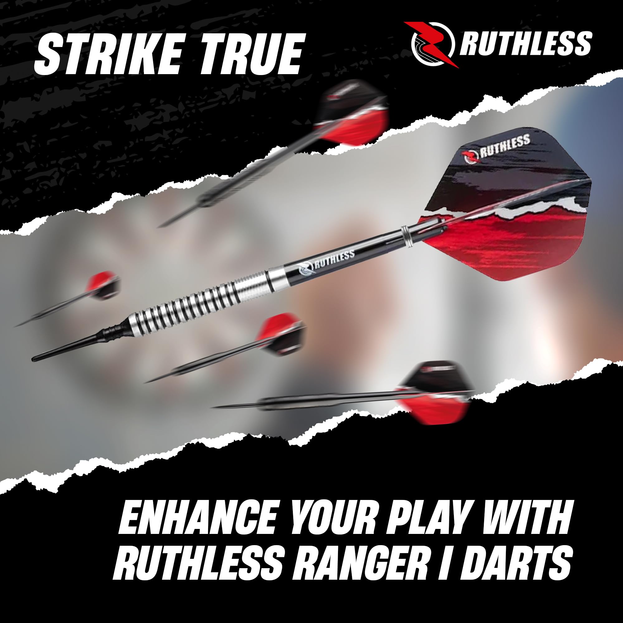 Ruthless Ranger Darts Range 90% tungsteno 18 g