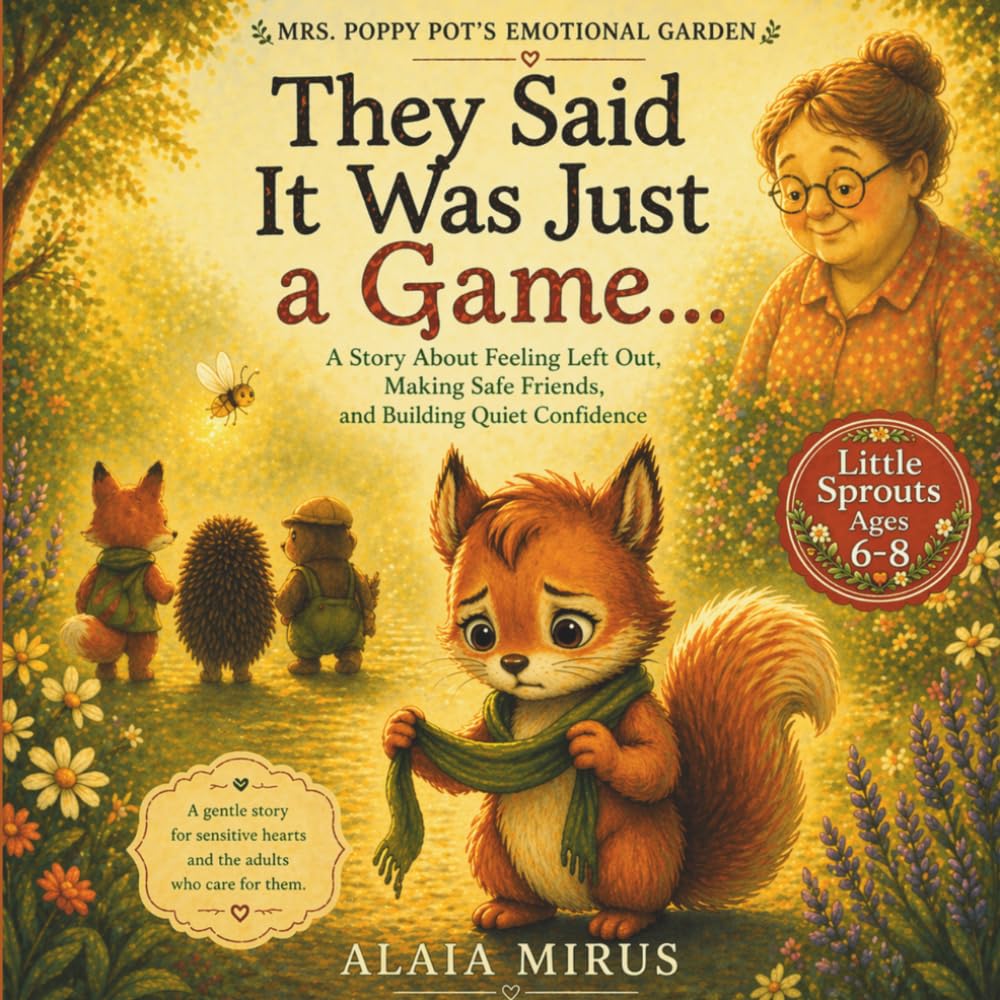 They Said It Was Just a Game...: A Story About Feeling Left Out, Making Safe Friends, and Building Quiet Confidence (Mrs. Poppy Pot’s Emotional Garden)