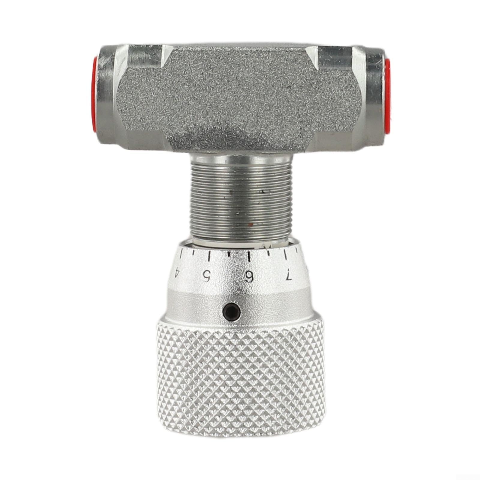 Zwei-Wege-Hydraulik-Durchflussregelventil, Kohlenstoffstahl, bidirektionaler Drossel für Flüssigkeiten, Luft, Öl, Gas, STB-G1/4 G3/8 5800 PSI (STB G3/8)