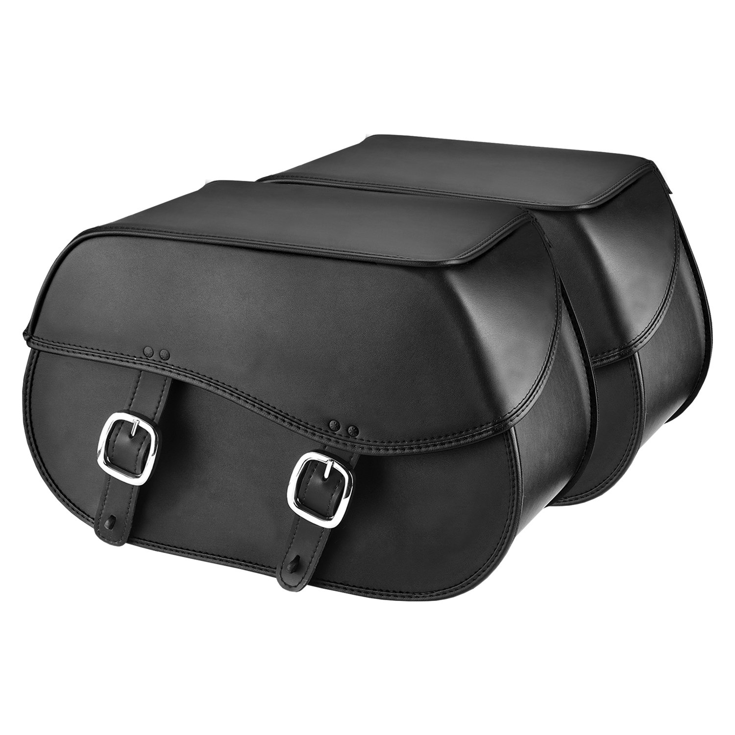 Nomad Usa Large Leather Throw Over Motorcycle Saddlebags Plain