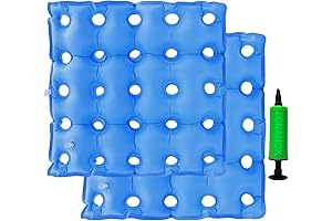 2 Pack Waffle Pressure Relief Seat Cushion (Bed Sore Cushions for Butt,...