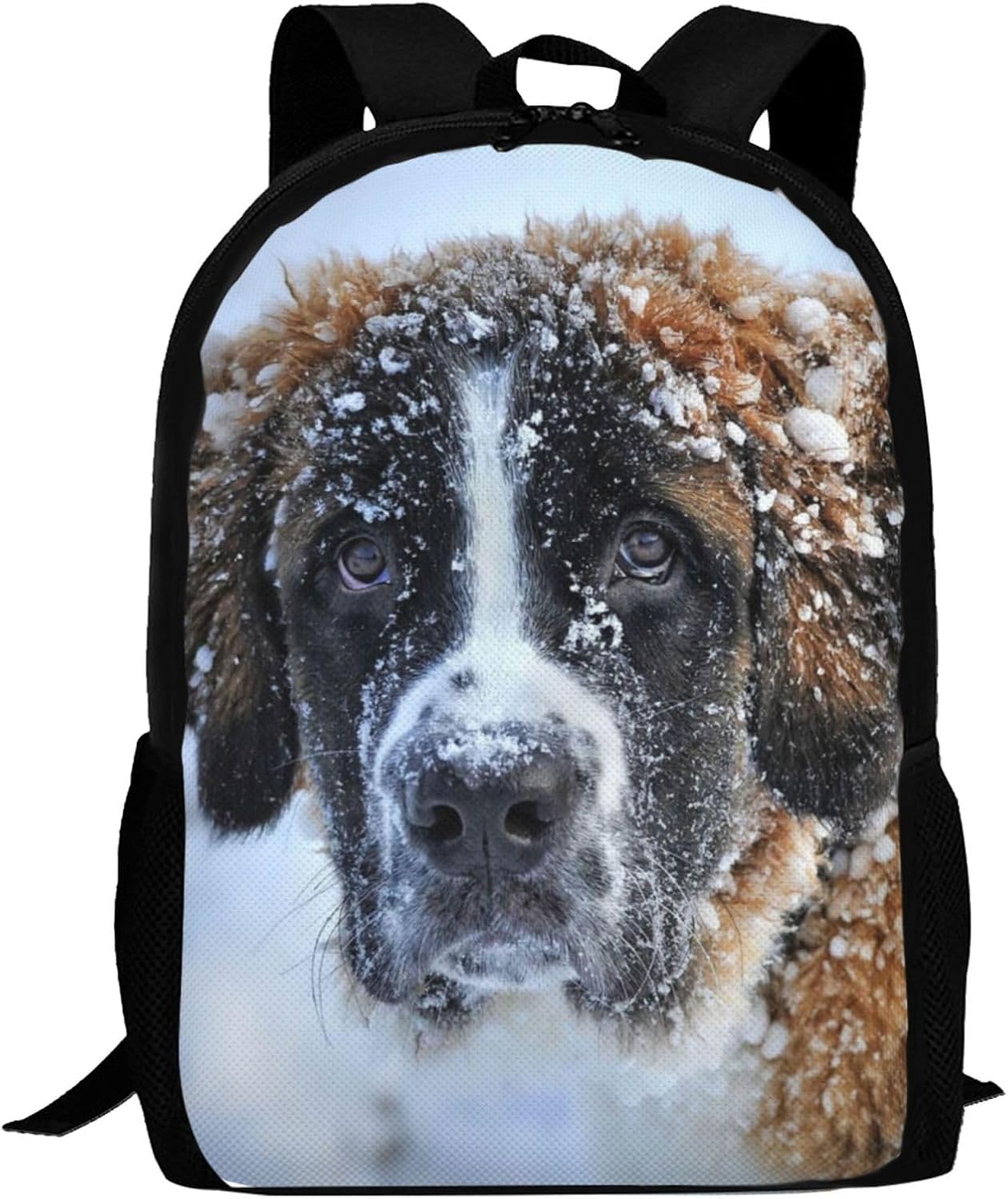 Saint Bernard Dog Backpack Lightweight College Business Multi-Function Travel Casual Bag