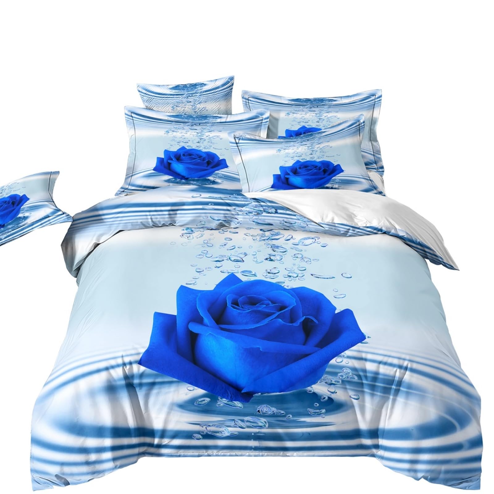 Super King Size Duvet Cover Sets Royal Blue Rose Super King Duvet Set