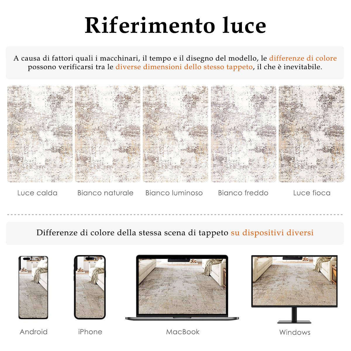 HUGEAR Tappeto Salotto Moderno Beige Grigio Tappeti 200x300cm Lavabile in Lavatrice Antiscivolo Astratto Naturale Grande Carpet Cameretta Scendiletto Camera da Letto Ufficio Pelo Corto