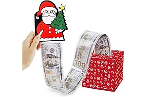 Cash-Injesting Christmas Gift Money Box