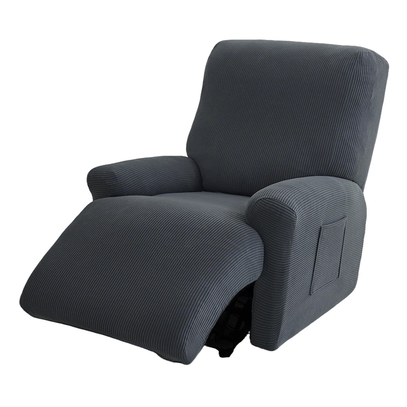 Fodere for poltrona reclinabile 4 pezzi Copripoltrona elasticizzata