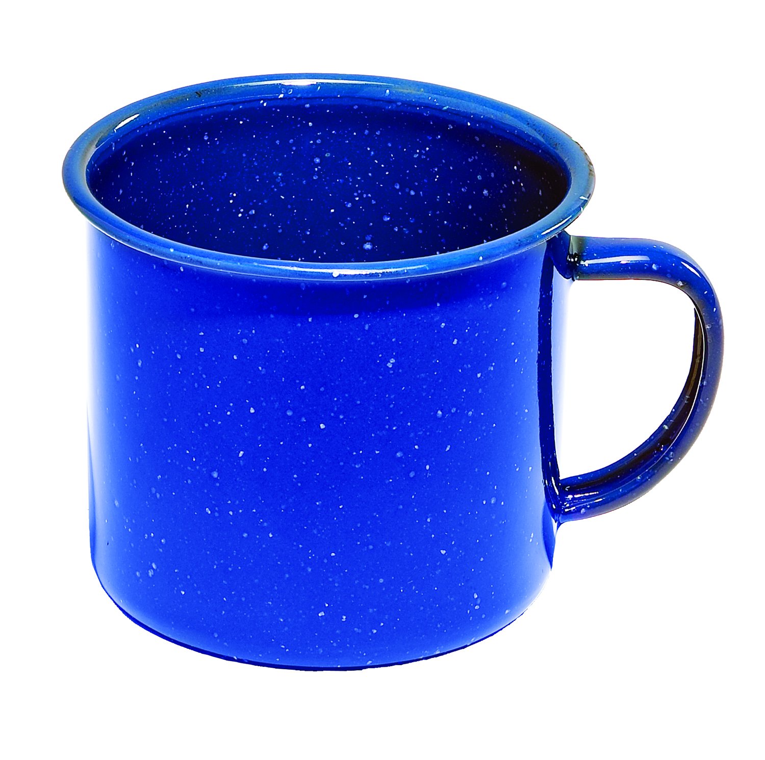 Texsport Blue Enamel Coffee Cup Mug - Great for Outdoor Camping
