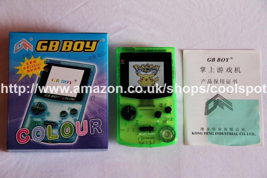 Gb Boyカラー Gbc互換機 ゲームボーイカラー Amazon