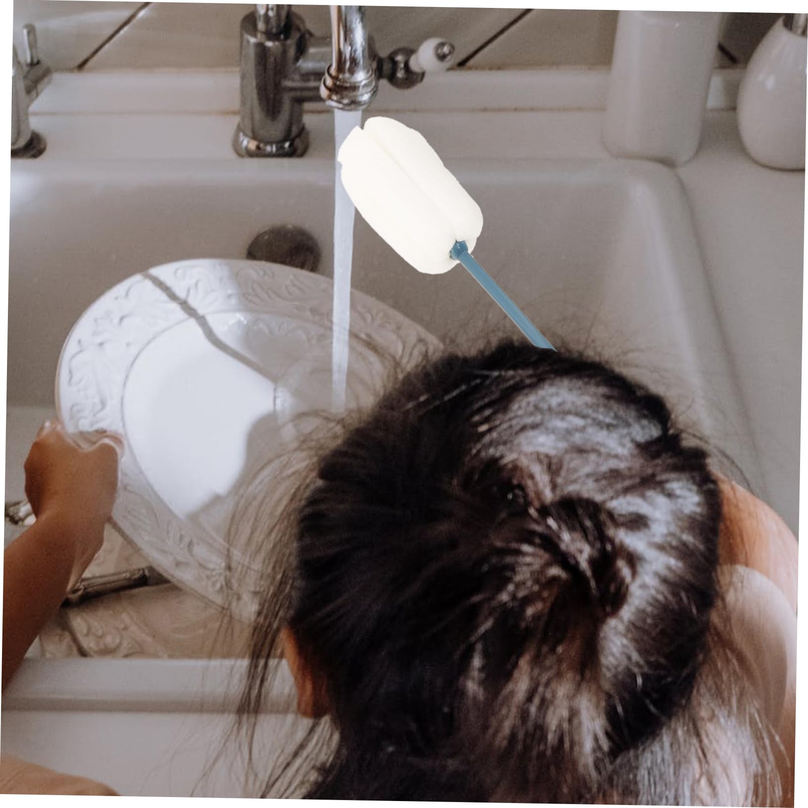 FOMIYES Universal Cleaning Brush Set Baby Bottle Brush Long Handle Dishwasher Safe Compact Storage