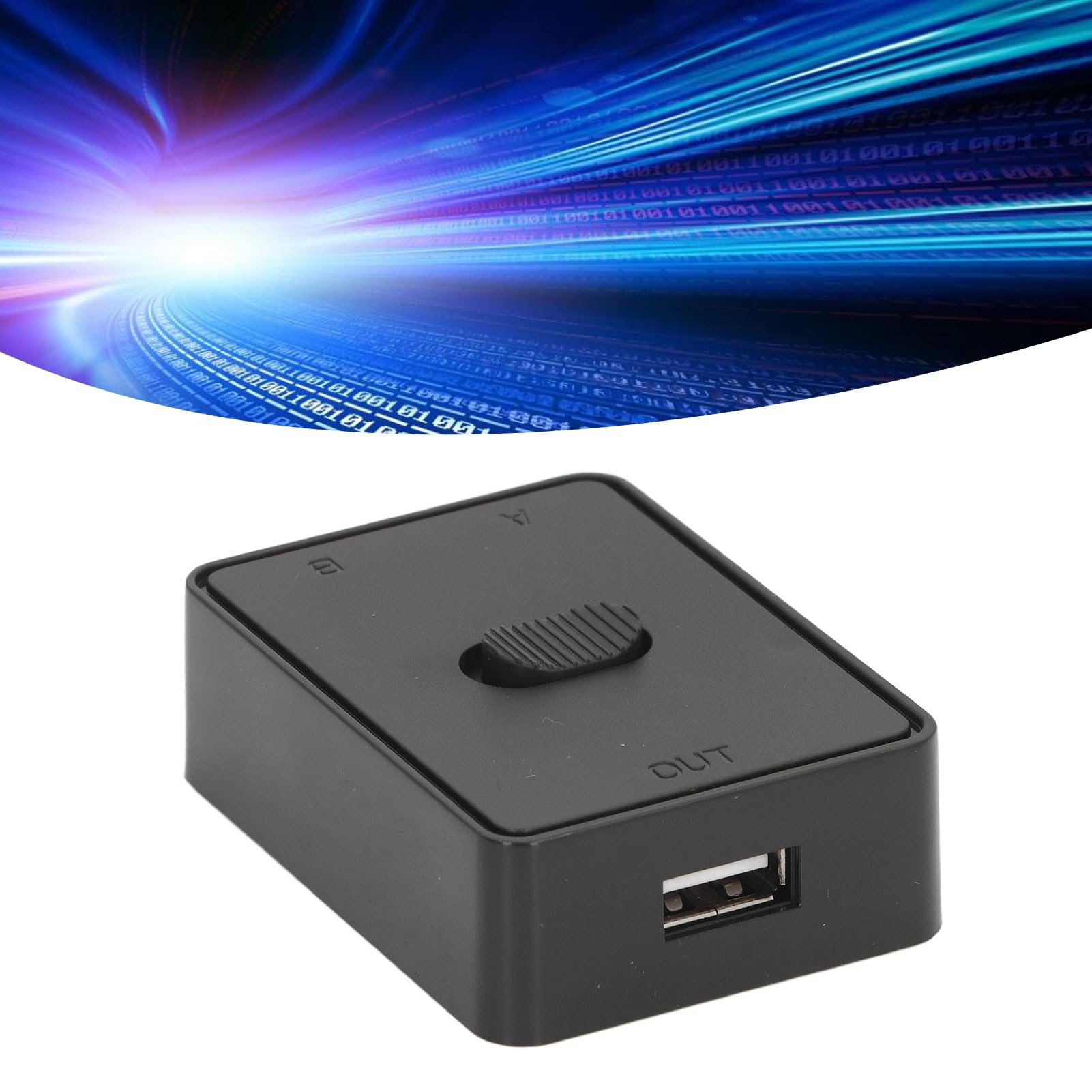 Commutateur USB 1 en 2 Sorties USB 2.0, Sélecteur Bidirectionnel 1 en 2 Sorties ou 2 en 1 Sortie, Commutateur USB pour Imprimante, Scanner, Clavier