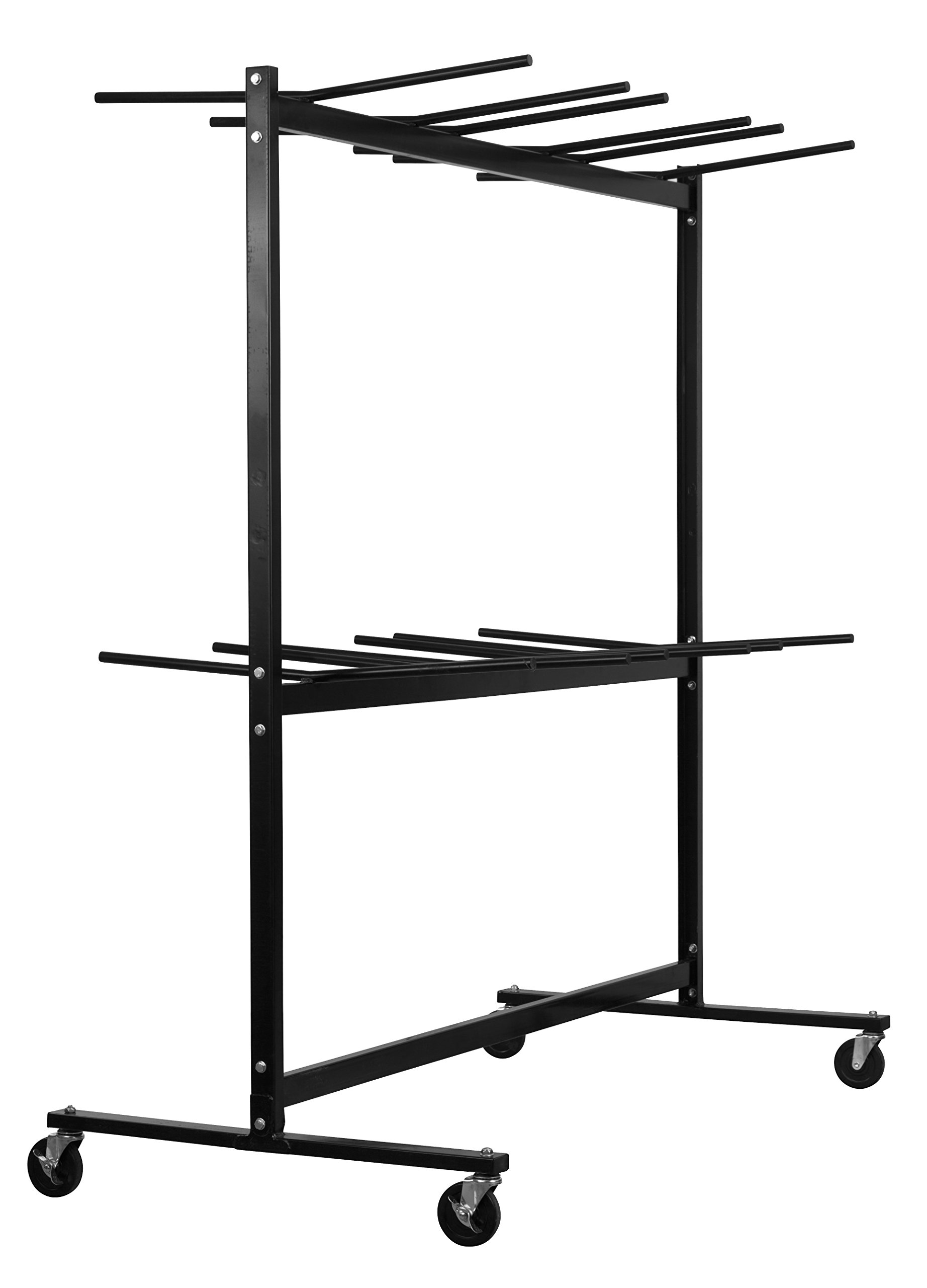 Buy AdirOffice Two Tier Folding Chair Cart Hanging Foldable Seats