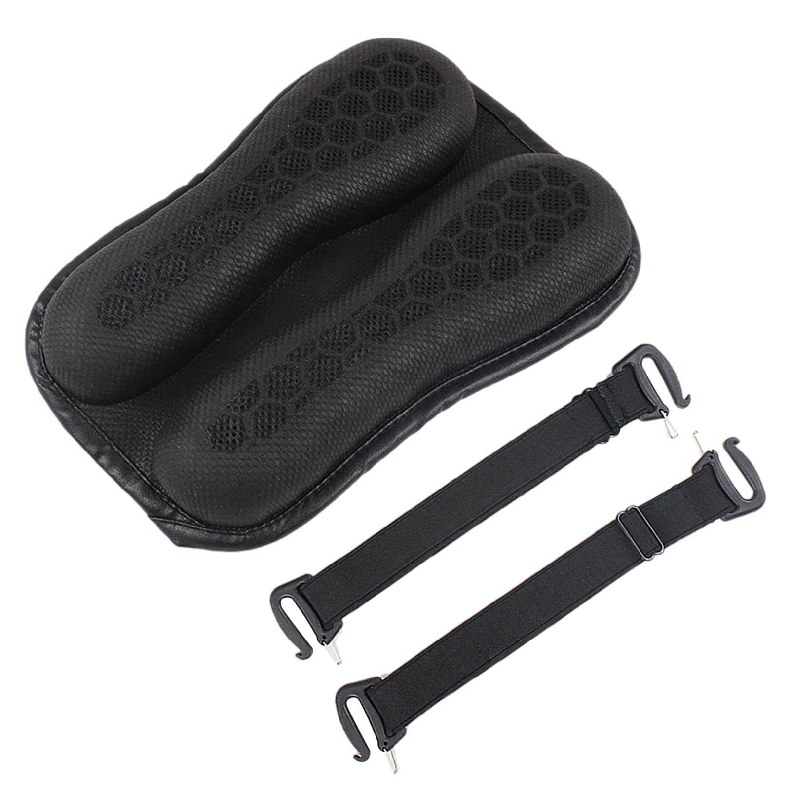 Cuscino Per Moto Elasticizzato E Rinfrescante - Cuscinetti In Gel Per Sedile Posteriore Per Moto | Comoda Sella Per Moto | Cuscino Del Sedile Del Passeggero Con Imbottitura In Gel Per Viaggi Lunghi Co