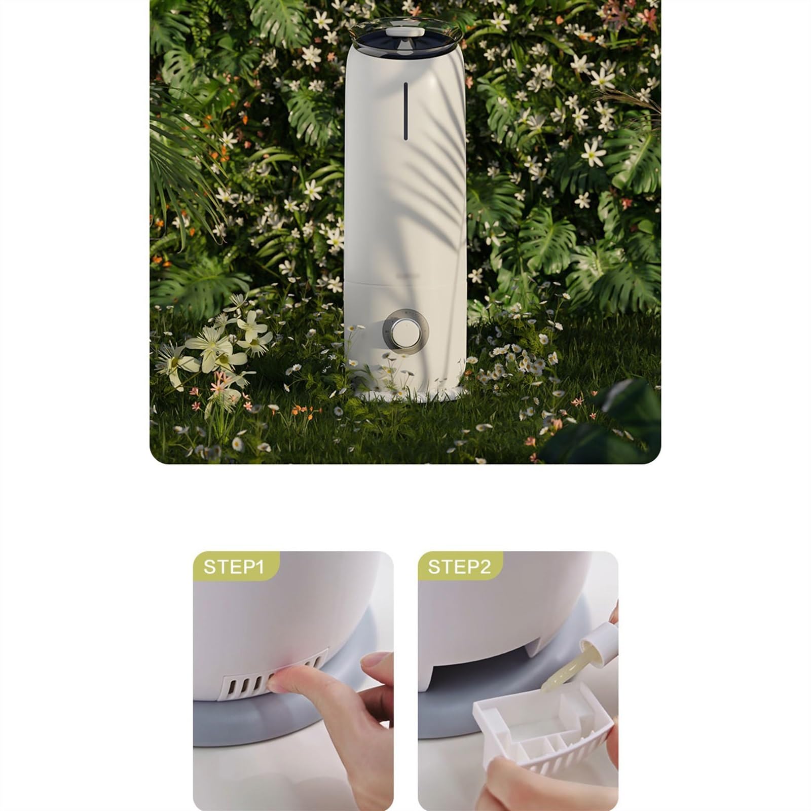 Nawilżacz do sypialni Nawilżacz aromaterapeutyczny oświetlenie do sypialni w domu dźwięk duża objętość mgły nawilżacz powietrza 8L o dużej pojemności biurze
