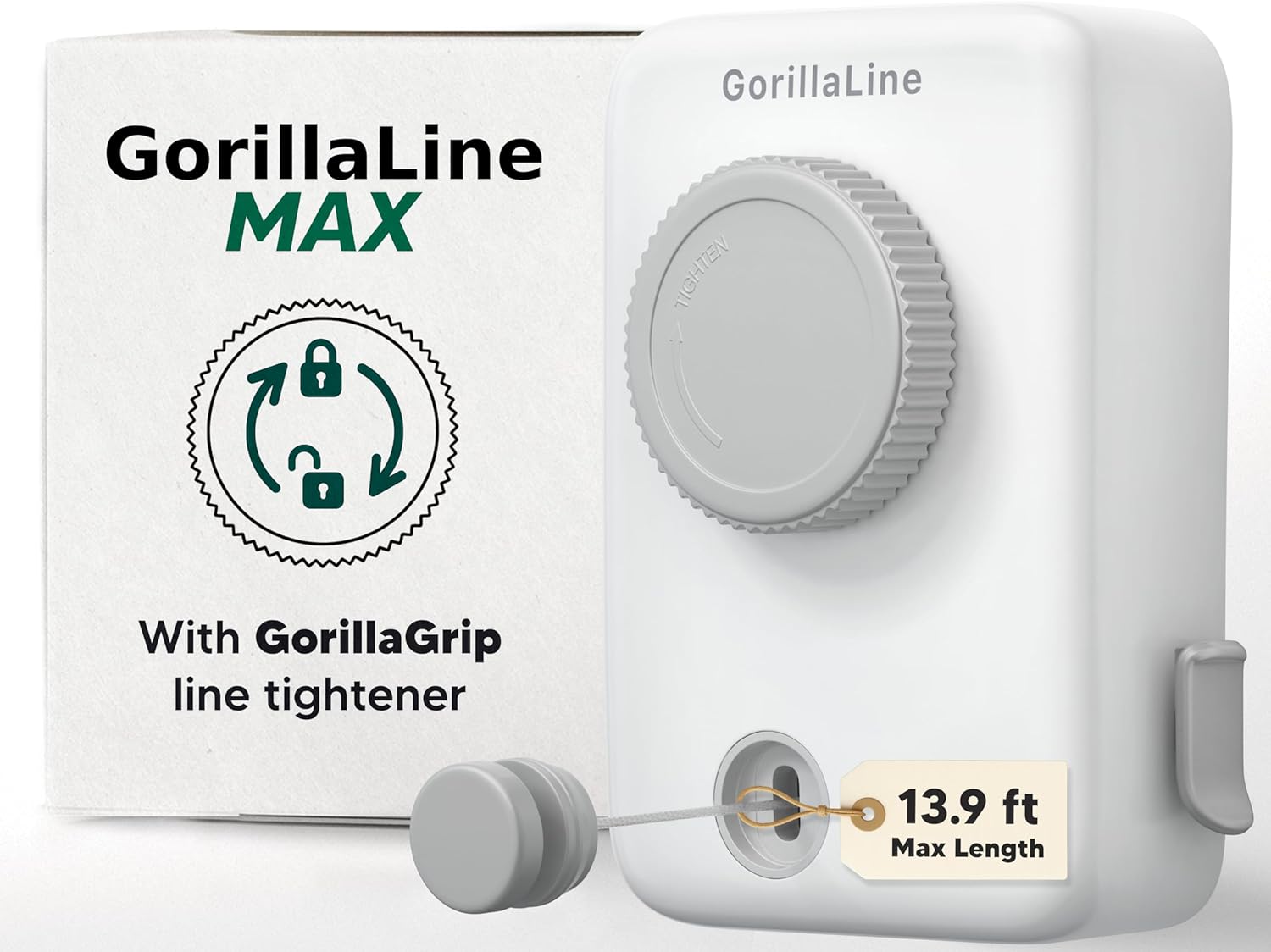 GorillaLine Max retractable clothesline