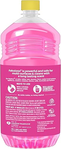 Miniatura 8 de Fabuloso Limpiador multiusos, fórmula concentrada 2X, aroma a sandía, 56 onzas