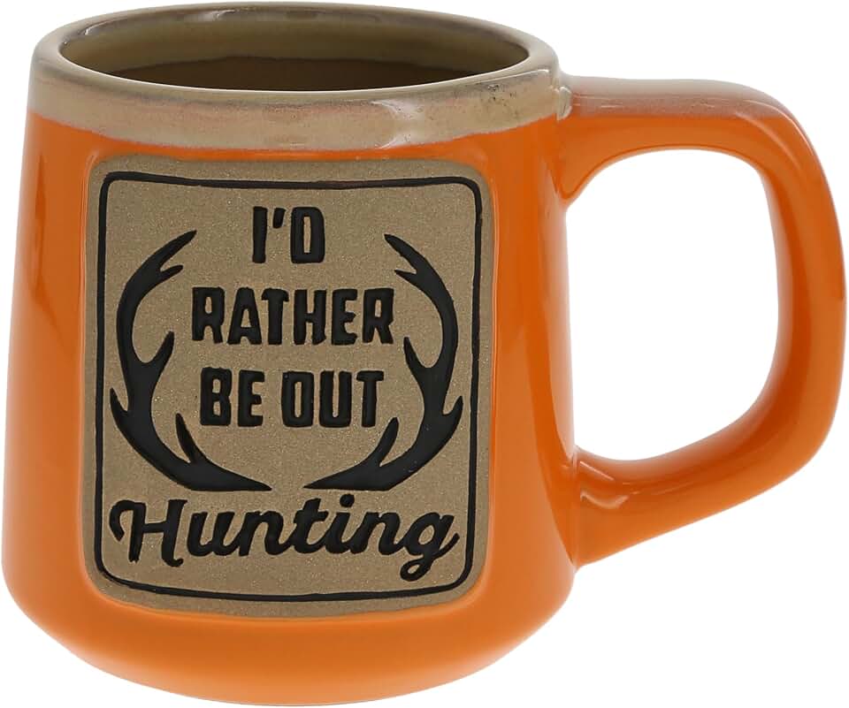 Pavilion Gift Company- Hunting - 15 oz Ceramic Mug Hunting Hunter Deer Outdoors Kitchenware