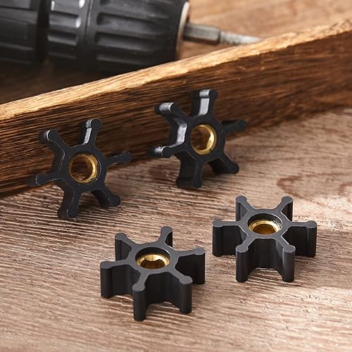 Miniatura 7 de Fabbay Paquete de 6 impulsores utilitarios de repuesto para bomba de transferencia de agua, universal, se adapta a bombas modelo Pas-30 y Pds-30