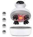 HOUZAIDE Waterproof Electric Head Massager Machine with Advanced EMS Red Light Therapy for Hair Growth, Dense Hair, Hair Fall Control and Deep Clean | Raksha Bandhan Gift Option gallery image