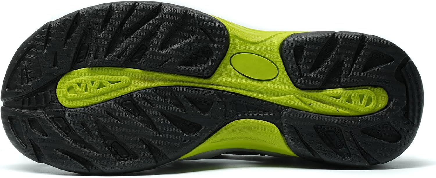 Mens Leather Sports Sandals For Men Closed Toe Hiking Outdoor Athletic Casual Walking Sandals Water Shoes Summer Fisherman Sandal Handmade