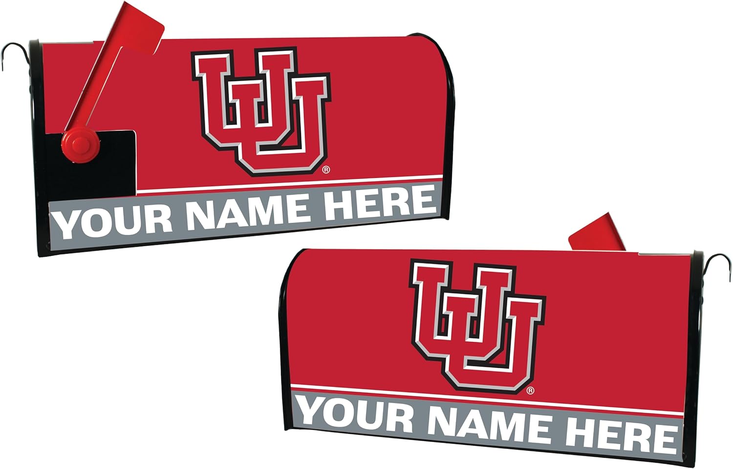 Utah Utes Customizable Mailbox Cover Officially Licensed Collegiate Large