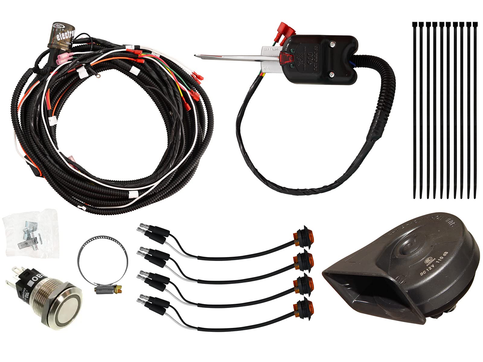 Buy SuperATV Turn Signal Kit with Steering Column and Dash Horn for